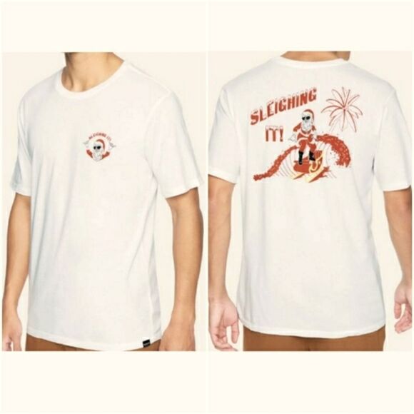 Hurley Everyday Washed Sleighing It T-shirt - Picture 1 of 15